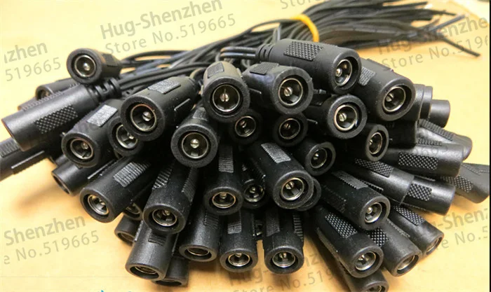 30 см разъем питания постоянного тока плоский кабель размер 5 5*2 1 Разъем для