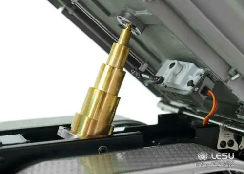 LESU 1/14 RC гидравлический автомобиль Sca 6*6 Самосвал радио DIY Tmy 3 оси Модель