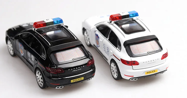1:32 Macan полицейский пожарный автомобиль Diecasts& Toy Vehicles модель автомобиля со звуком и светильник игрушки для мальчика Детский подарок brinquedos
