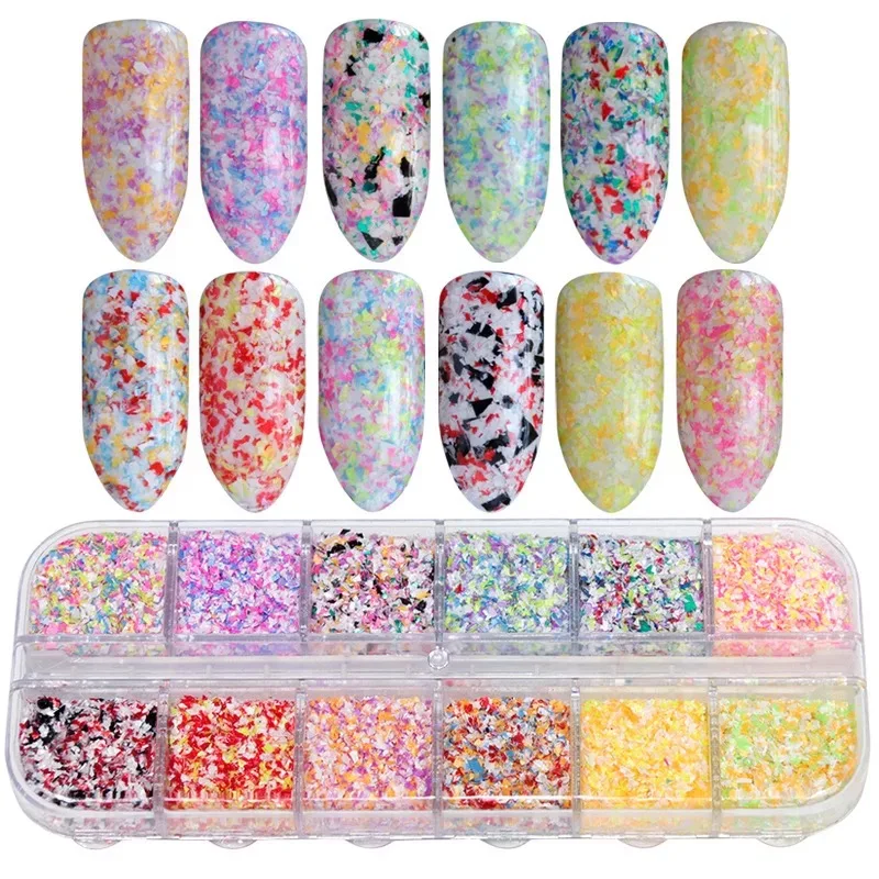 

Nail Art Fireworks Glitter Jewelry Manicure Decoration Magic Paper Flour Glitter Jewelry Tools