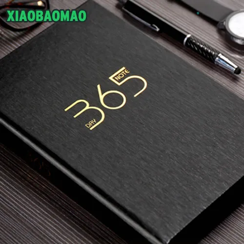 Толстый! Высокое качество! 365 ежедневный план, ежемесячный недельный дневник, блокнот, бумага, 184 листов, планировщик, креативный