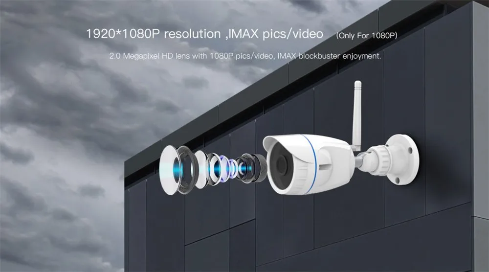 Vstarcam C17/C17S 720/1080P наружная Водонепроницаемая ip-камера