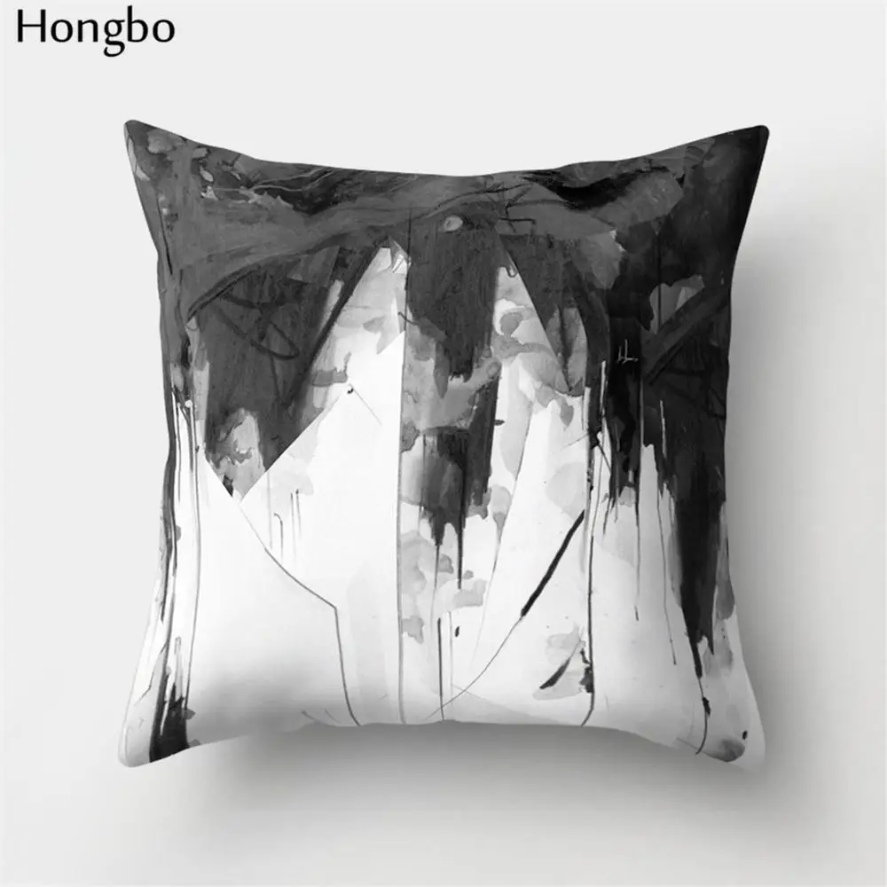 13 Hongbo 1 шт., чехол для подушки с рисунком оленя, акулы, медведя, осьминога, черепа, декоративный чехол для подушки, чехол для подушки для дома, дивана, автомобиля, офиса - Цвет: 13