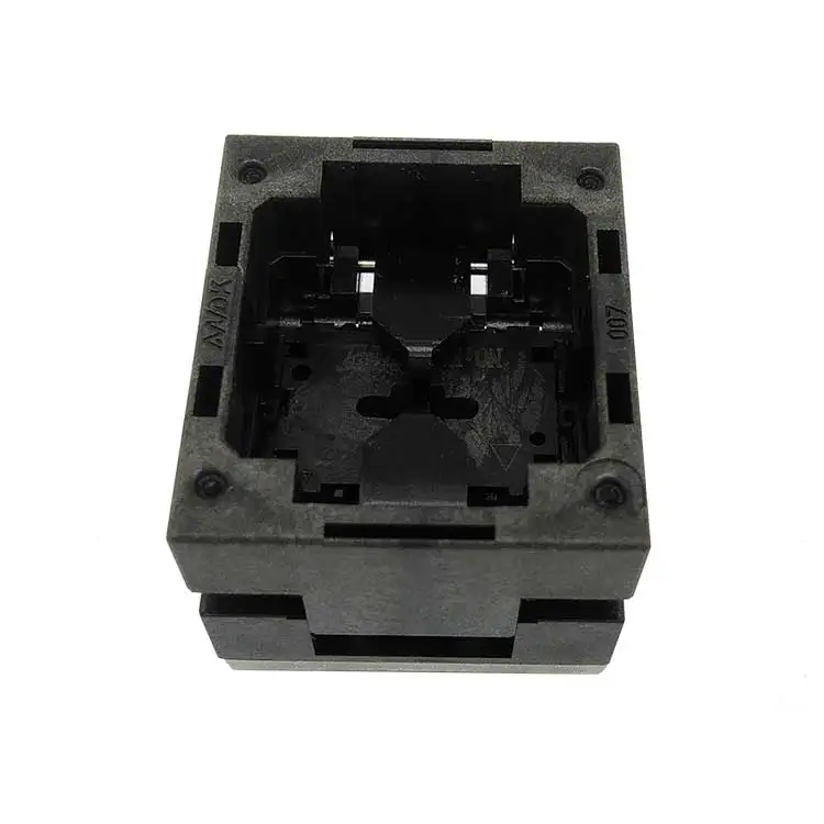 Тестовая розетка DFN6 QFN6 WSON6 с открытым верхом разъем Pogo Pin IC шаг 0 65 мм размер чипа 2x2