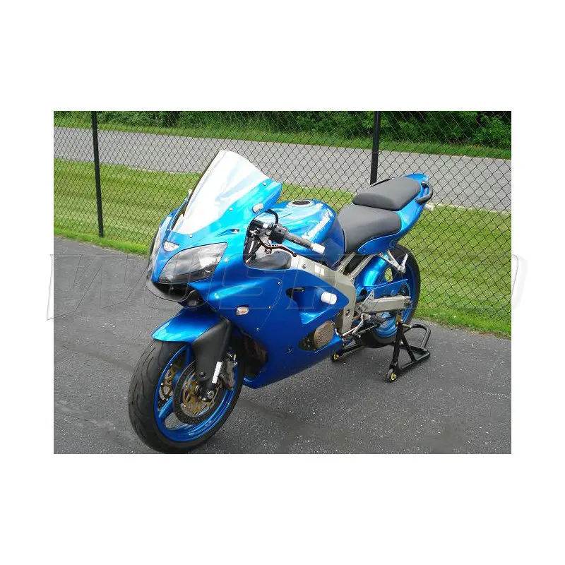 Мотоцикл Double Bubble лобового ветер Экран для 2000 2001 2002 Kawasaki Ninja 636 ZX6R ZX-6R ZX 6R Черный Iridium