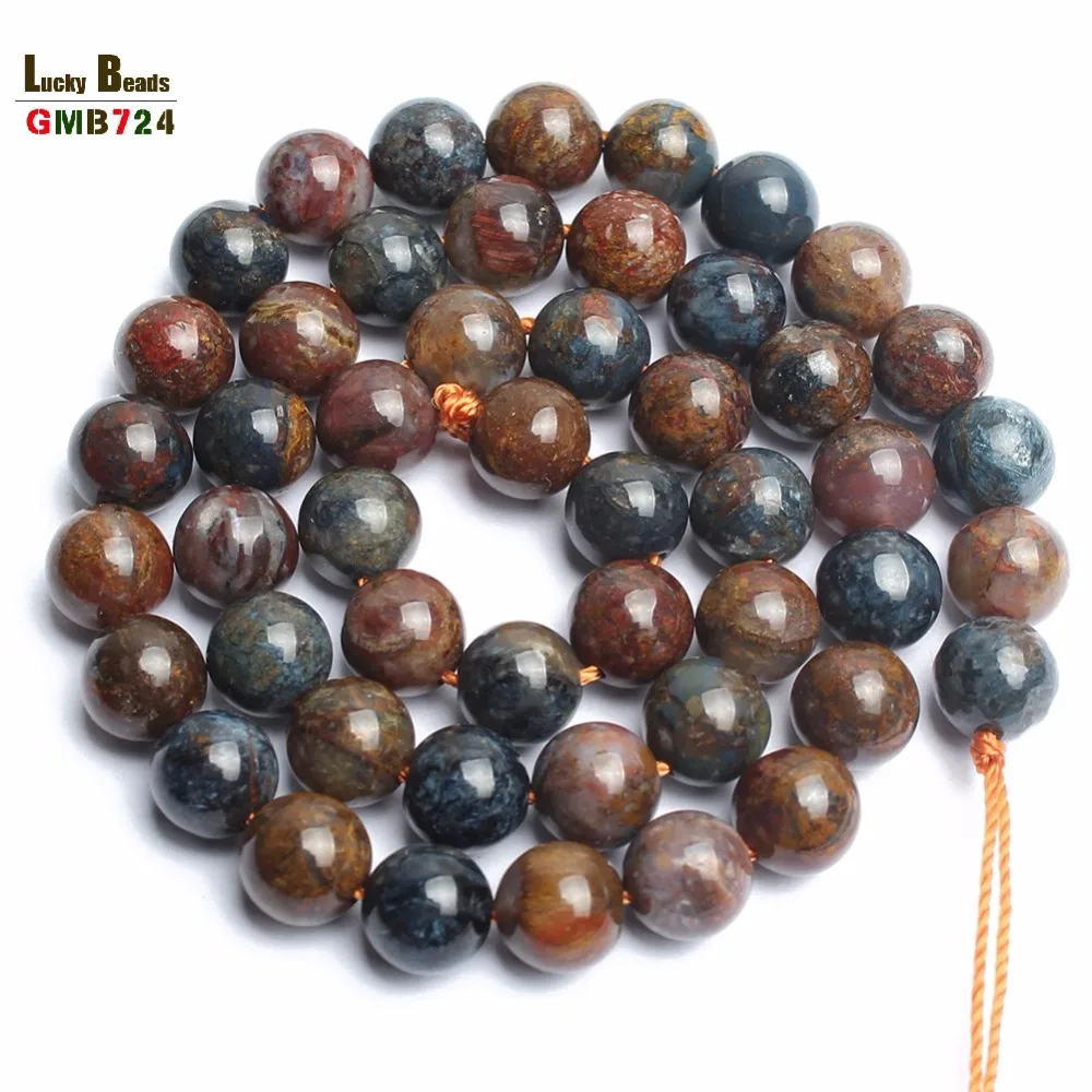 Natural Pietersite Stone Round Loose Beads For Jewelry Making 15inches/strand 6/8/10/12mm Bracelet Diy | Украшения и аксессуары