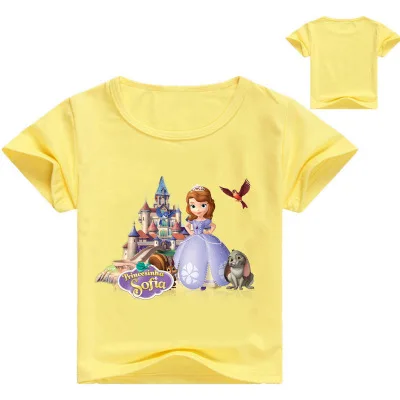 Новые детские топы для девочек одежда детей модные футболки с короткими рукавами