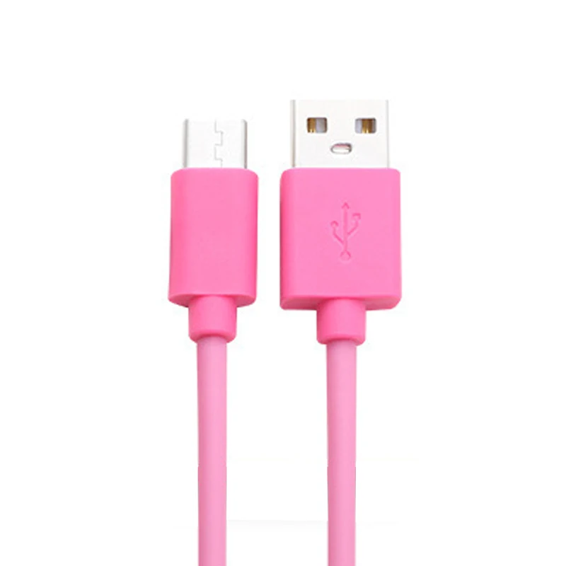 1 м 2 м 3 м кабель Micro USB 2A кабель для быстрой зарядки и передачи данных для samsung S6 S7 Edge Xiaomi huawei LG MP3 Android Microusb Кабели - Цвет: Pink For Micro USB