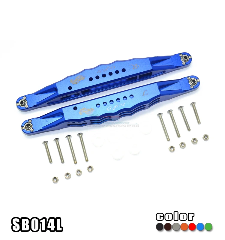 Алюминиевые задние нижние торцевые рычаги для 1/6 LOSI SUPER BAJA REY 9320977|Детали и