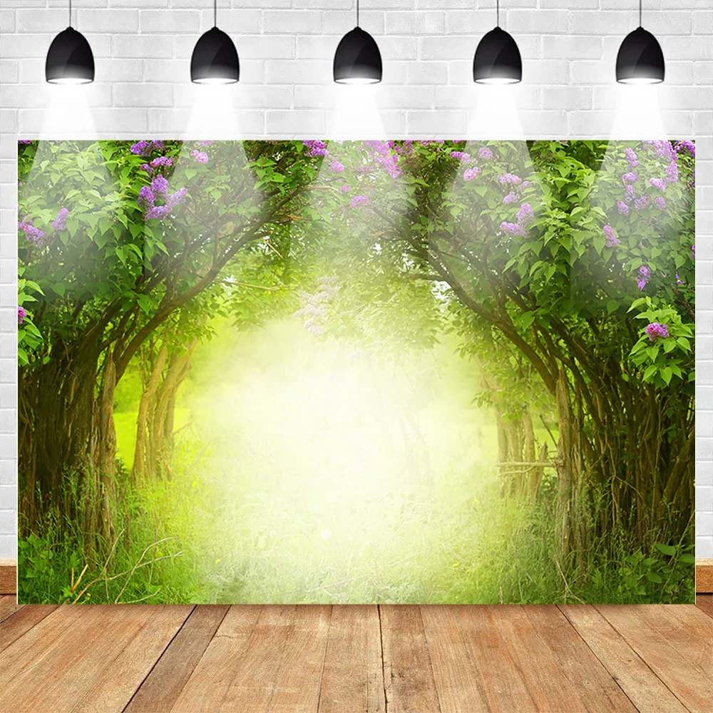 

Mehofoto Fairy Tale Fantasy Photography Backdrop Dreamy Forest Abstract Photo Booth Background Jungle Safari Tree Decoration