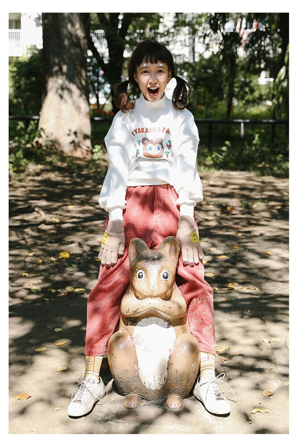 Женские весенне-летние хлопковые носки с героями мультфильмов Harajuku, модные оригинальные носки с рисунками из мультфильмов, счастливые носки