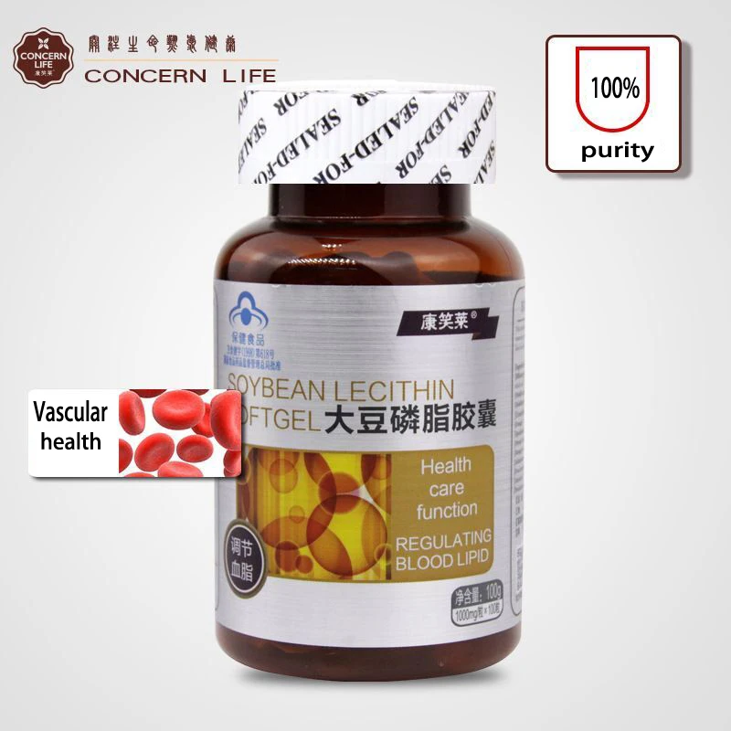 100% натуральный соевый лецитин может эффективно предотвратить и лечить
