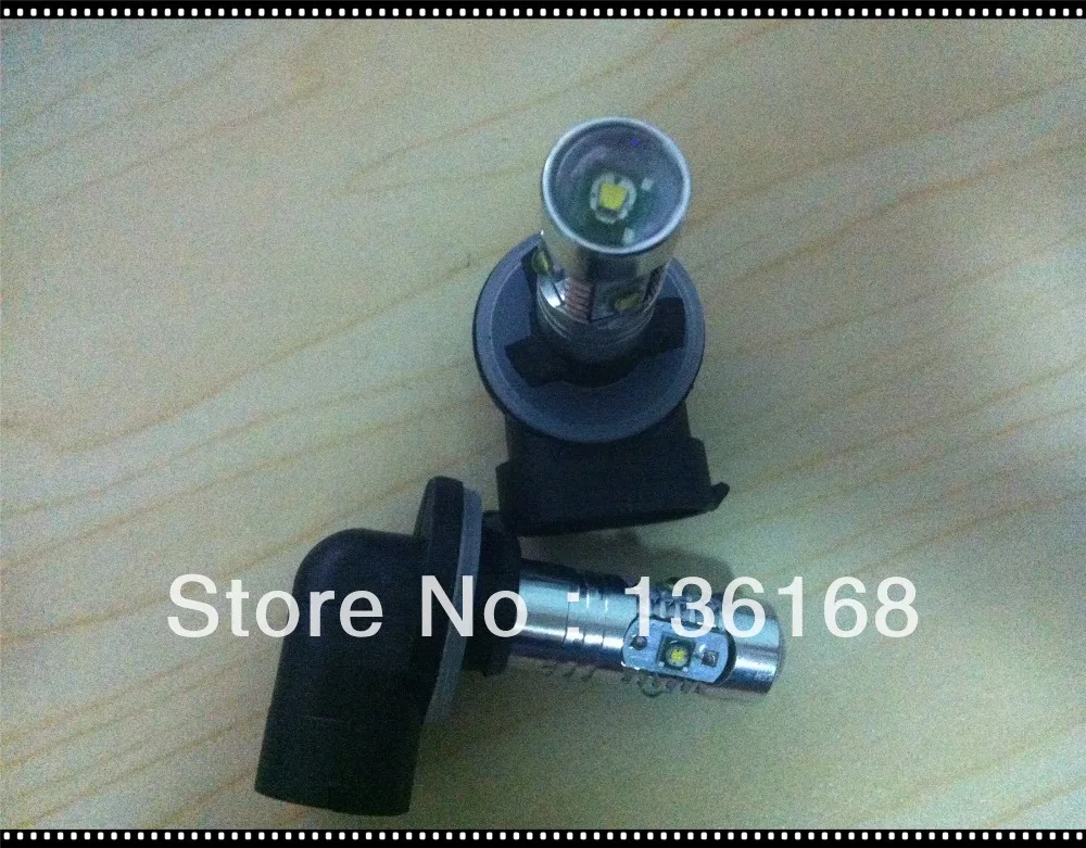 2 ампулы светодиодный H27 881 CREE XTB Chips 25W 6000K BLANC 12V Противотуманные огни|led h27|h27 881881 h27 |