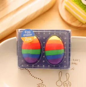 Новинка 2016 года корейский оригинальный милый Радужный детский ластик в форме