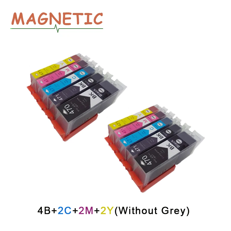 10X PGI470 CLI471 Compatible Ink Cartridge For Canon ts5040 PIXMA MG5740 MG6840 MG7740 Printer ink Cartridges pgi 470 cli 471 | Компьютеры
