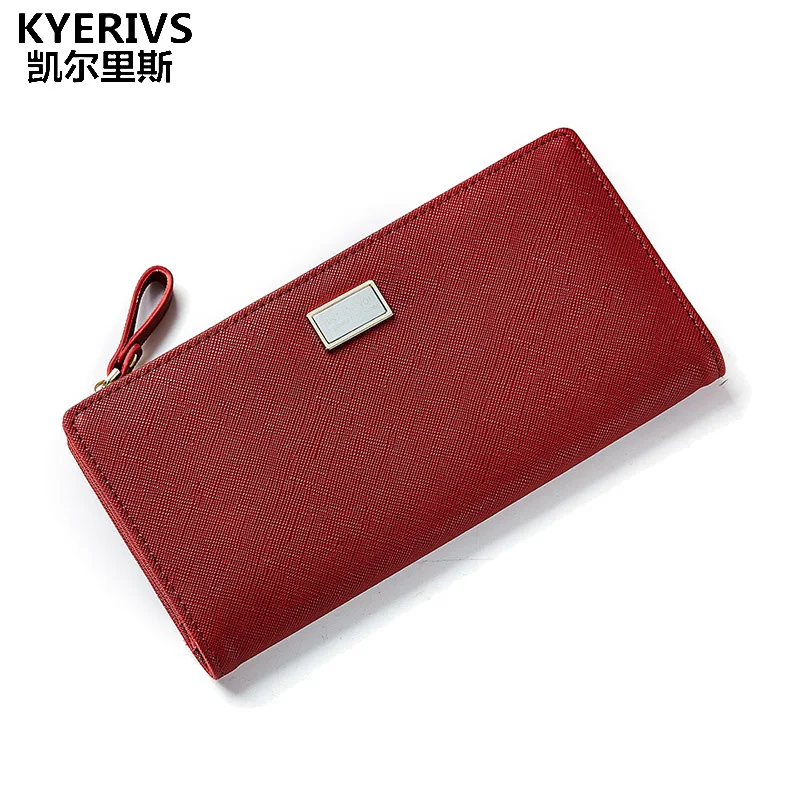 Kyerivs Новый Для женщин Женские Кошельки Высокое качество PU кожаный бумажник