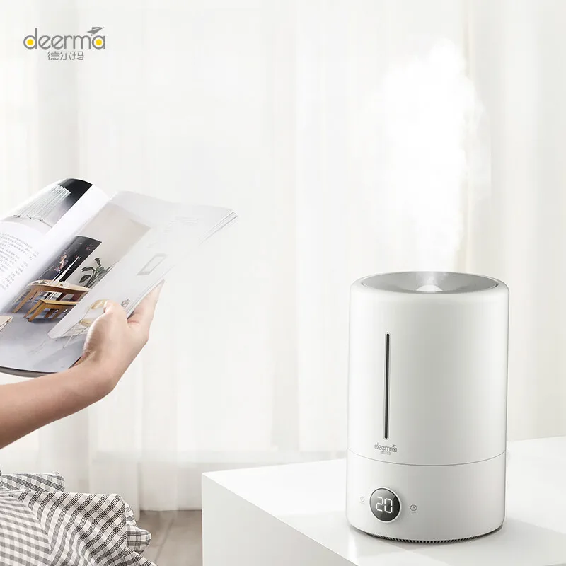 Увлажнитель воздуха xiaomi Mijia deerma 5L, 35 дБ, тихий, Очищающий воздух для помещений с кондиционированием воздуха, офисный, бытовой