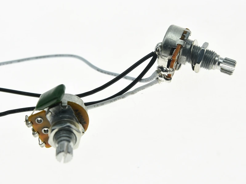 Prewired жгут проводов Alpha 500K Mini Pots 1V1T 1 розетка для точности P Bass! | Спорт и развлечения