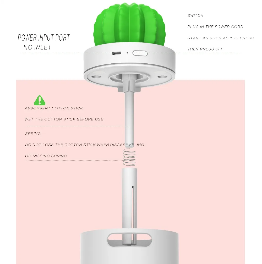 SaengQ, высокое качество, 280 мл, увлажнитель воздуха, груша, ультразвуковые увлажнители воздуха, портативный распылитель воздуха, ароматерапия, диффузор