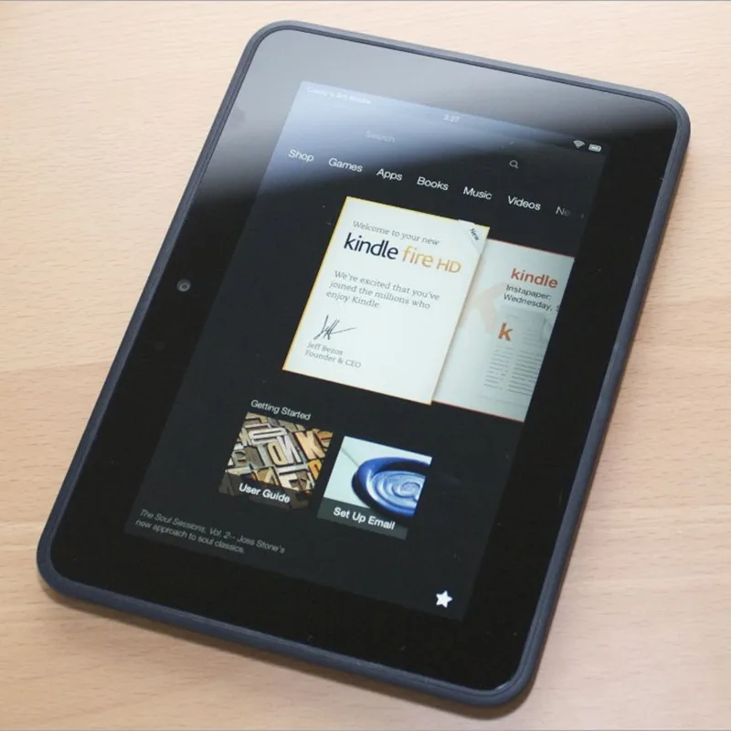 kindle fire hd 7 e book IPS HD screen 16g memories WIFI Double antenna technology adopted 1.2GHz dual core OMAP 4460 processor |