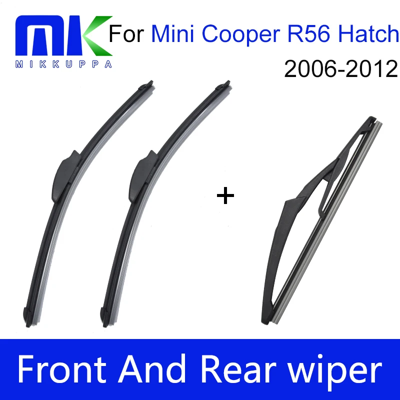 Спереди и сзади стеклоочистителей для Mini Cooper R56 Hatch 2006 2007 2008 2009 2010 2011 2012 лобовое
