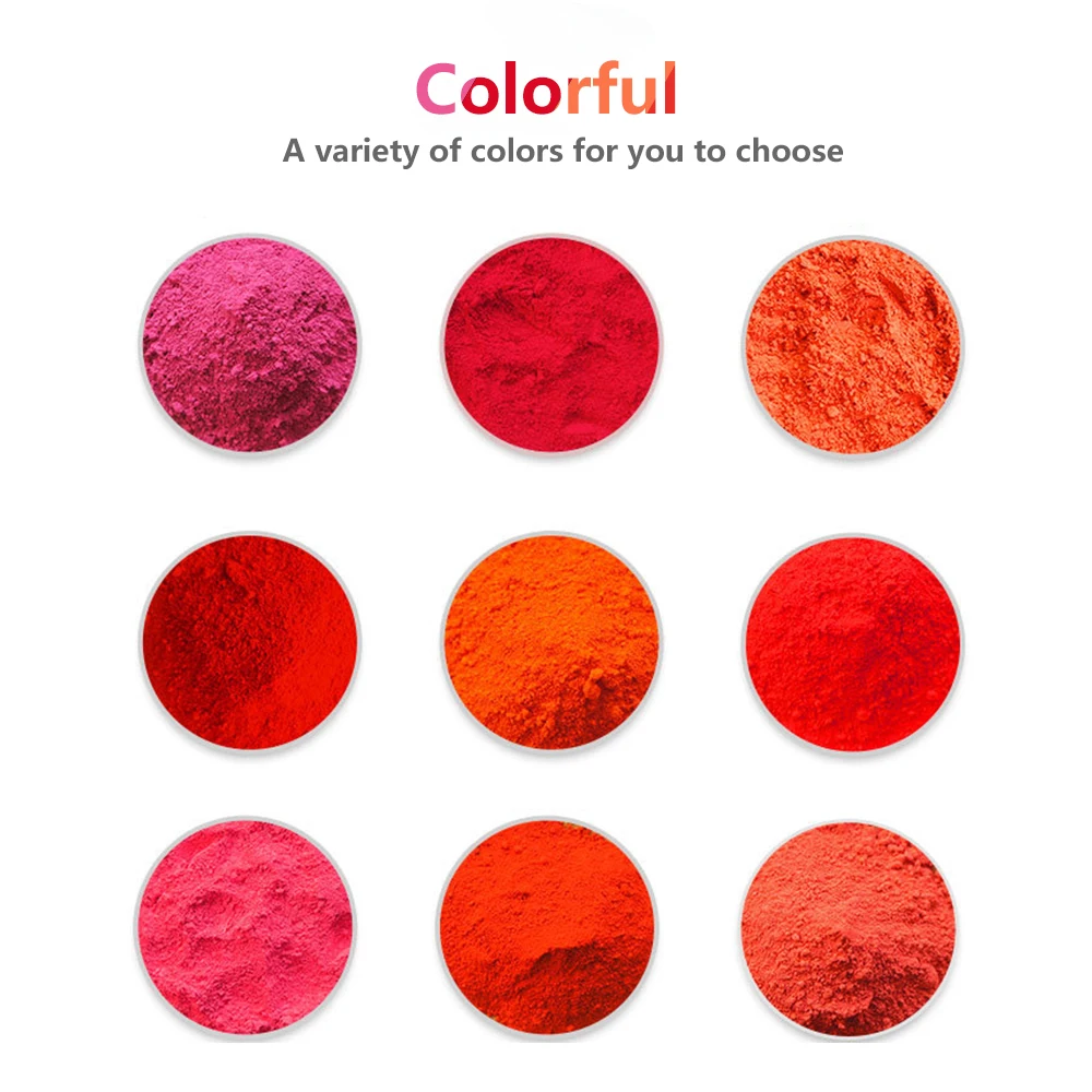 9 цветов сделай сам нетоксична съедобная губная помада пудра ручной натуральный