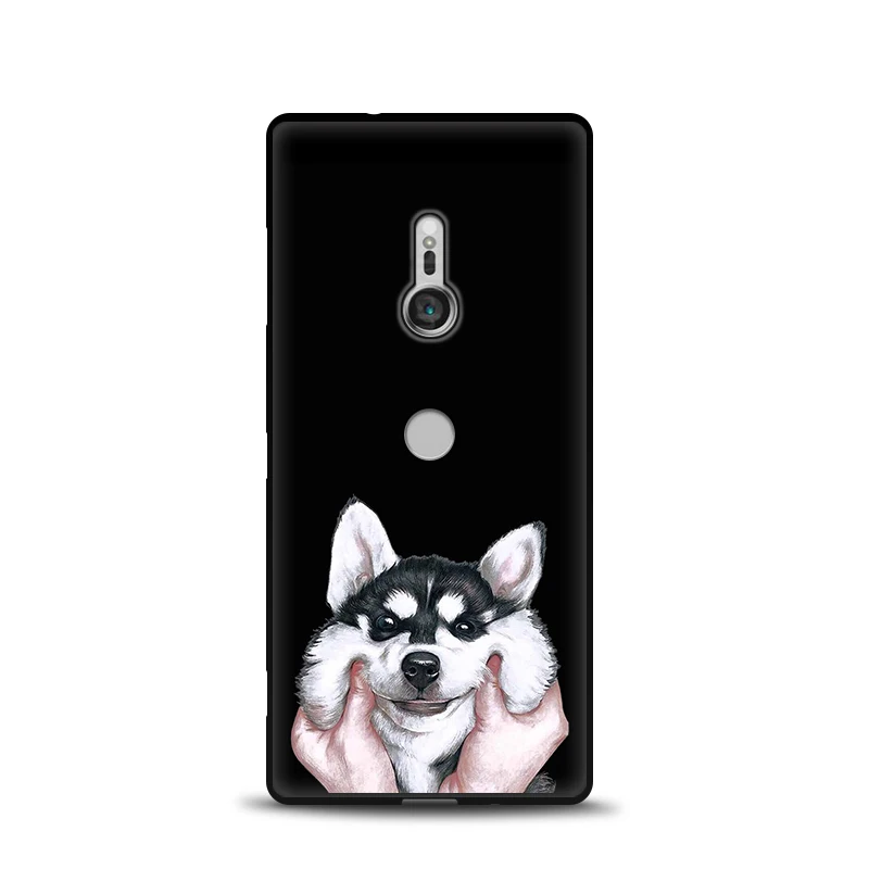 JURCHEN, роскошный 3D мультяшный чехол для телефона, для sony Xperia XZ3, чехол, мягкий, TPU, силиконовый, задний Чехол для sony Xperia XZ3, двойной чехол - Цвет: 13
