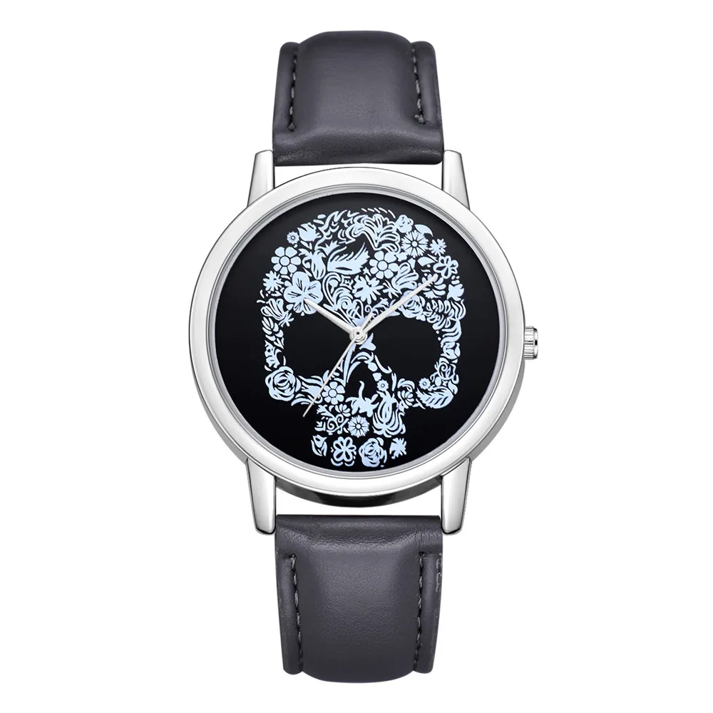 

#5001Luxury Fashion Leather Band Analog Quartz Round Wrist Watch Watches reloj mujer New Arrival Freeshipping Hot Sales
