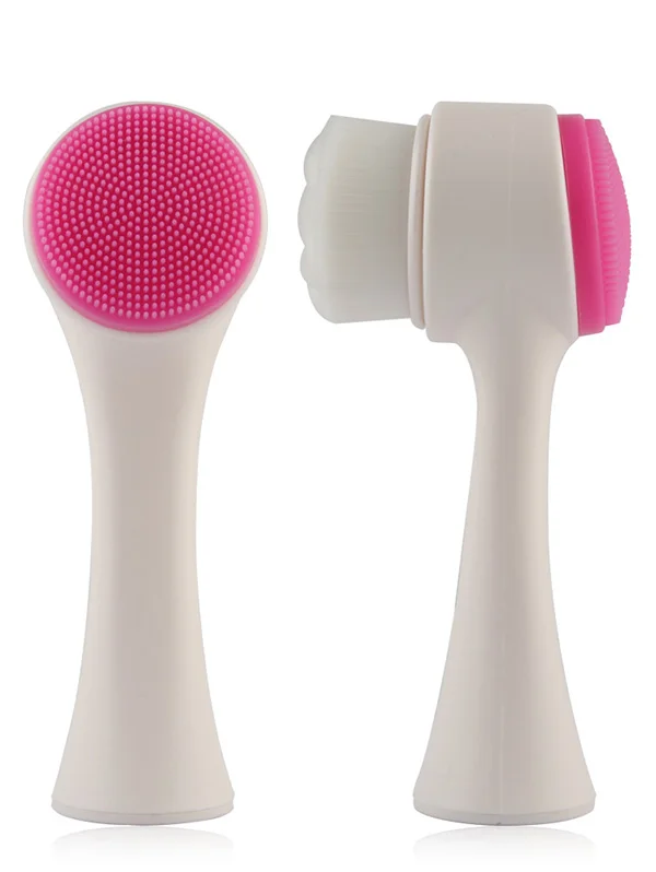 Многофункциональный нейлон щетка для чистки лица чистка кисть Спа Массаж Уход за