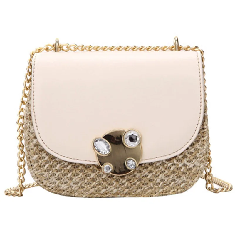 Красная сетка и алмазные инкрустированные украшения Женская сумка 2019 новый