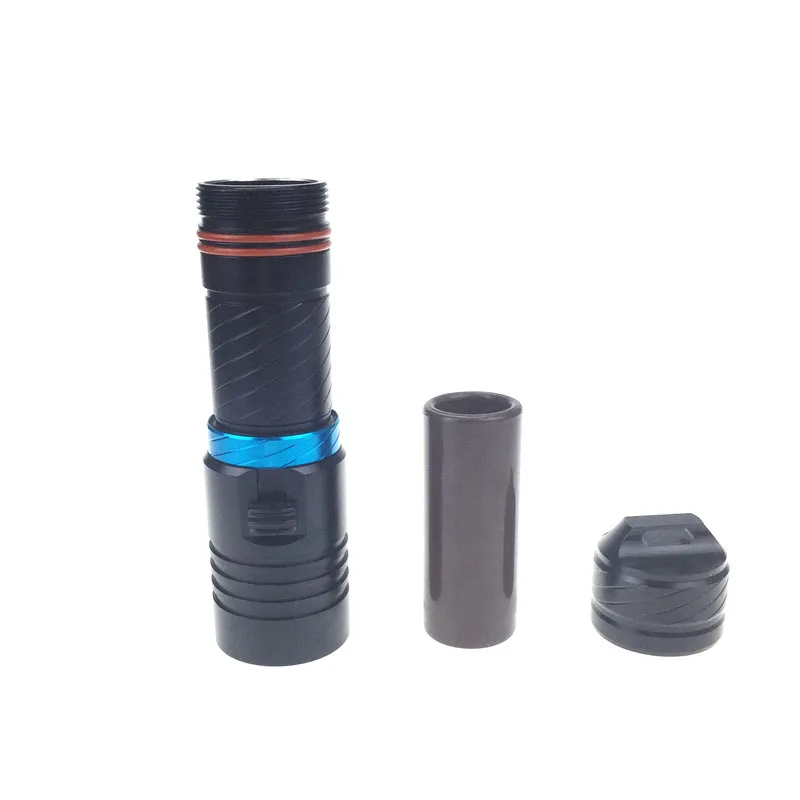 100 м Фонарик светодиодный подводные фонари Дайвинг Torch Light Diver XM-T6 аккумуляторная
