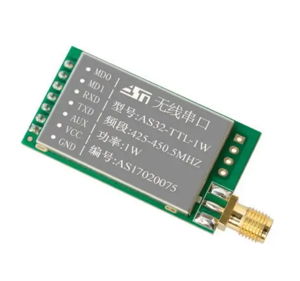 LoRa SX1278 AS32-TTL-1W 433MHz 1W с большим радиусом действия 8 км радиочастотный передатчик и