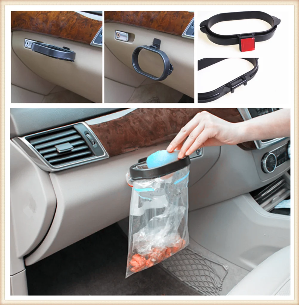 Автомобильная корзина для мусора рамка auto отходов сумка хранения баррель