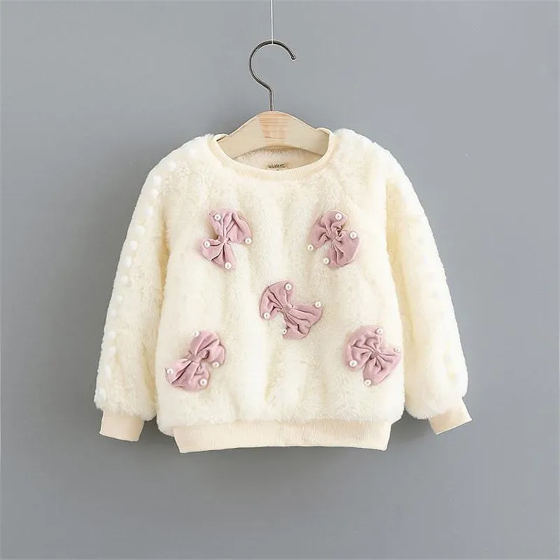 Детский Теплый пуловер BibiCola толстый свитшот для новорожденных верхняя одежда