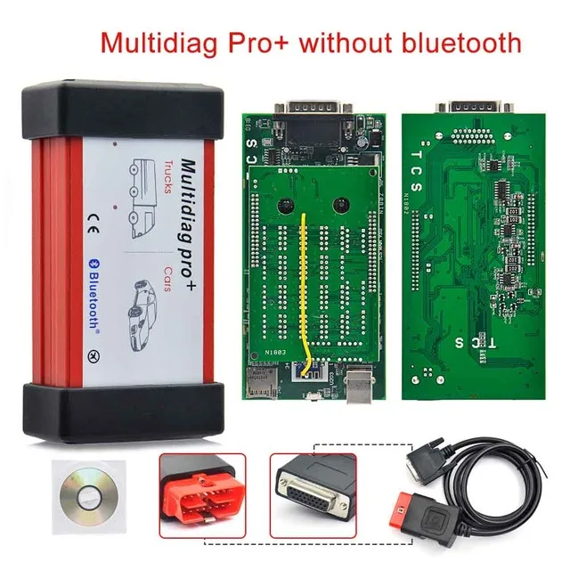 Серый Multidiag pro+ pro plus bluetooth Одиночная зеленая плата. R1 программное обеспечение OBD2 Авто диагностический инструмент OBDII сканер - Цвет: Серый