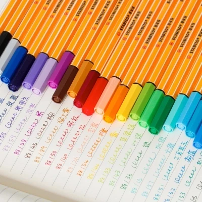 

slender ink pen Signature pen 0.4mm gel pen 10pcs free shipping