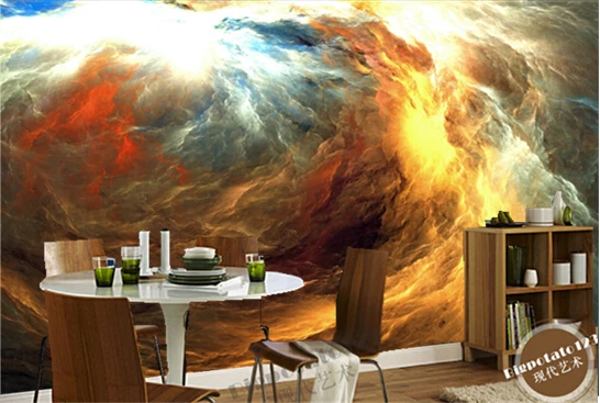 Custom ceiling wallpaper Star Cloud wall murals for the living room bedroom waterproof papel de parede | Обустройство дома