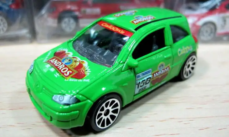 8 Высокая моделирования Renault, ≥got, toyota corolla, subaru гоночная модель, 1: 64 модели автомобилей из сплава, металлические литья, игрушечный автомобиль - Цвет: 8