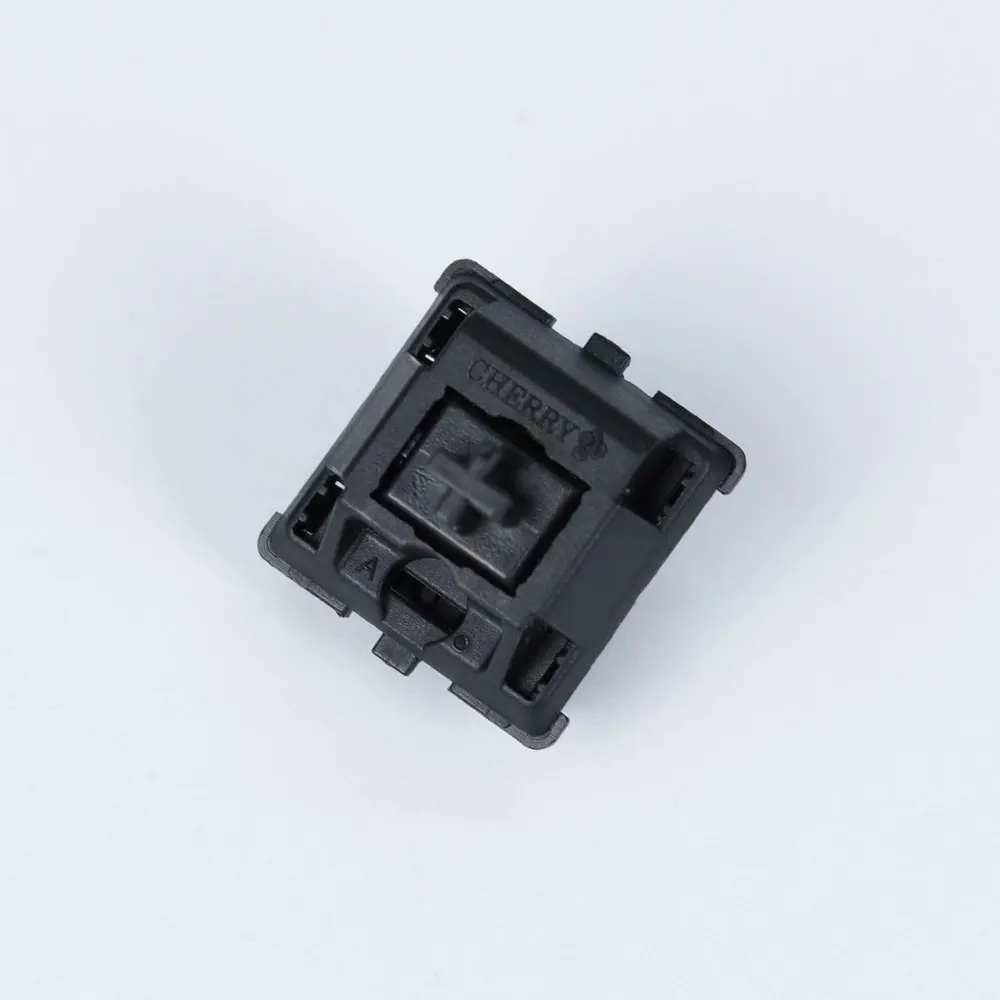 BLACK SWITCH Механический переключатель вишневого цвета, коричневый, синий, красный, черный, Mx Переключатель, 3 Pin feet, Cherry Mx прозрачный переключатель - Цвет: BLACK SWITCH