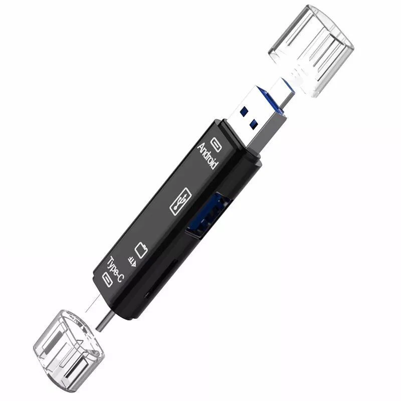 Kebidu все в одном USB 3 1 OTG кардридер для Micro SD TF Тип C поддержка памяти Mac10