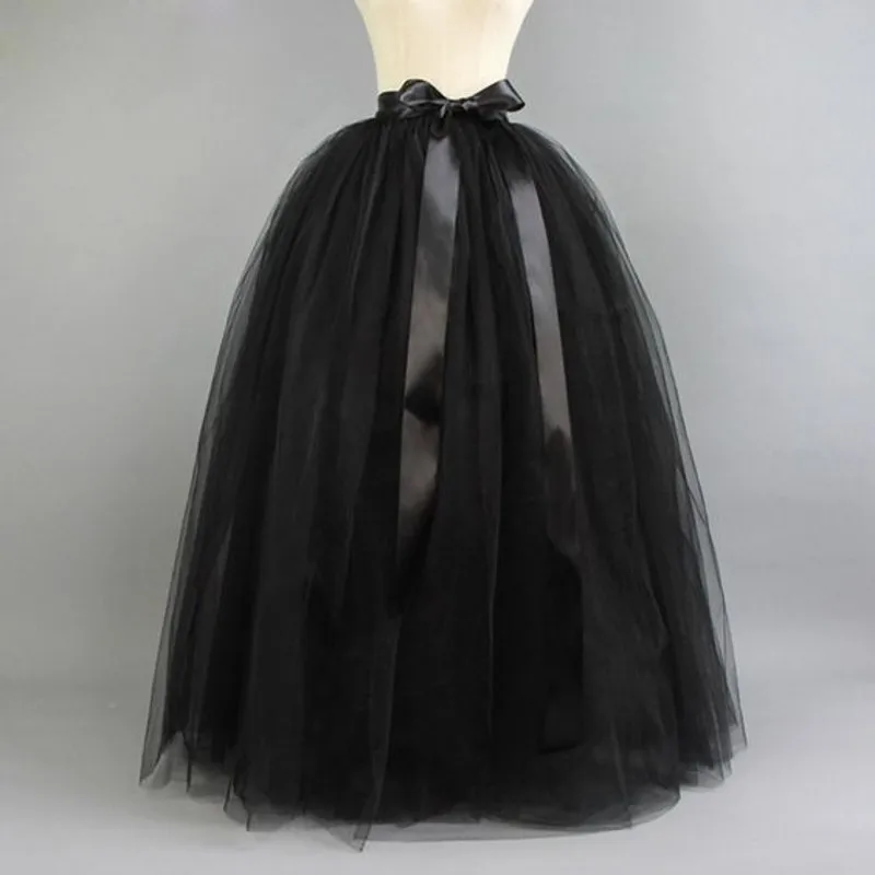 Черный бальное платье юбка пачка пол Длина длиной макси индивидуальный заказ