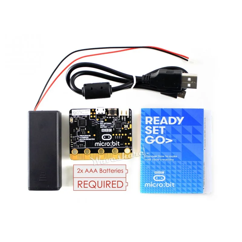 BBC micro: bit Basic Pack Open Development Board может запускать флеш-сообщения с кодом 25 светодиодных