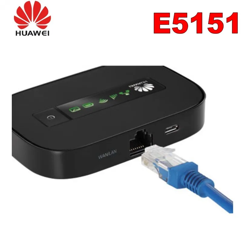 HUAWEI E5151 HSPA + 21 м карманный мобильный WiFi беспроводной широкополосный модем с LAN