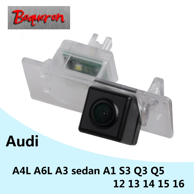 Камера заднего вида для Audi A4L A6L A3 A1 S3 Q3 Q5 12 13 14 15 16 Q7 17|hd ccd|rear view camerarear camera |