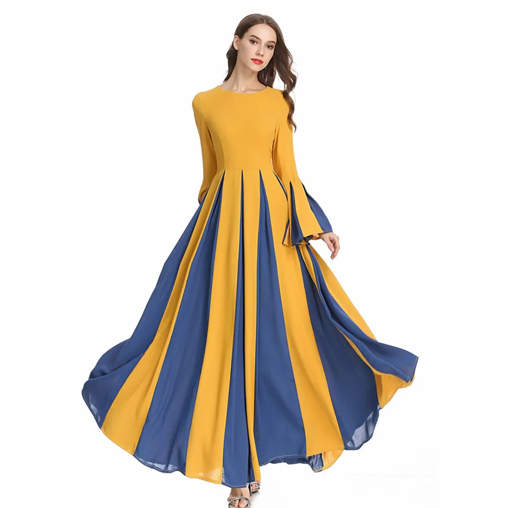 Женское модное приталенное плиссированное платье трапециевидной формы