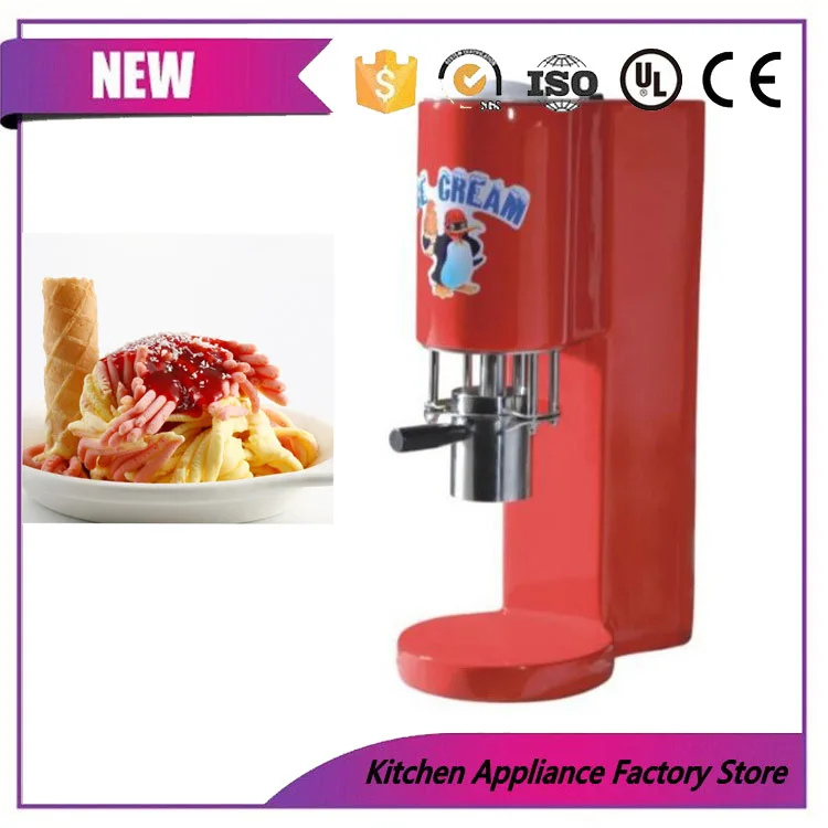 Коммерческий мини итальянский аппарат для приготовления лапши и мороженого|cream