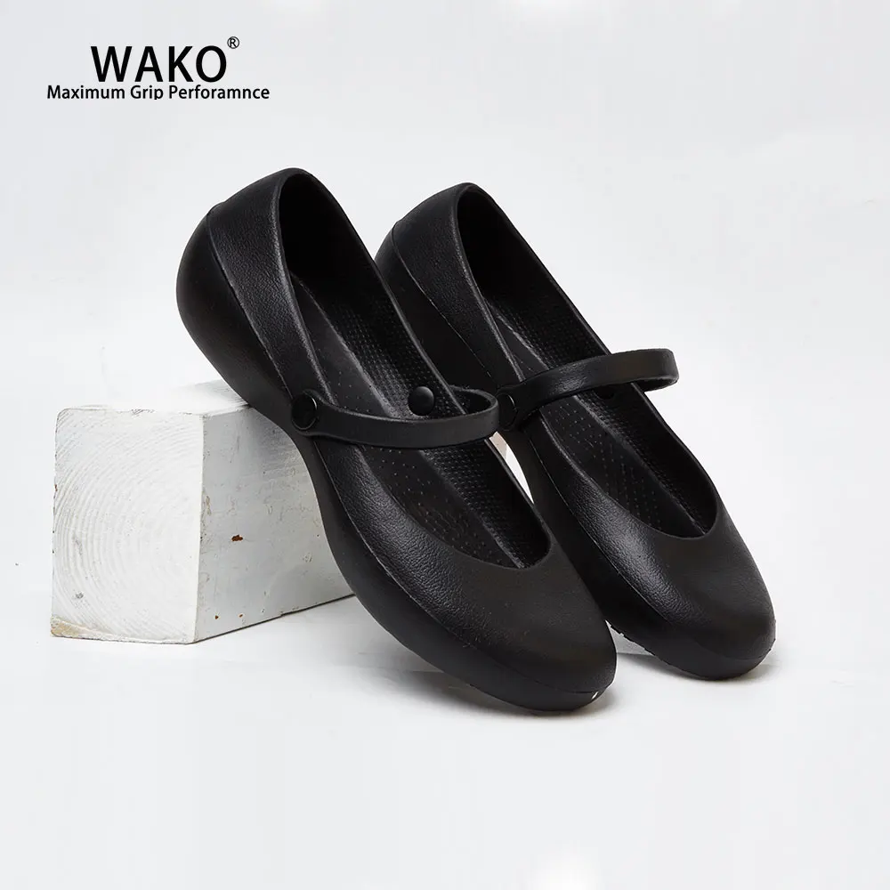 WAKO/Женская обувь повара Нескользящие кухонные безопасные сандалии Сабо