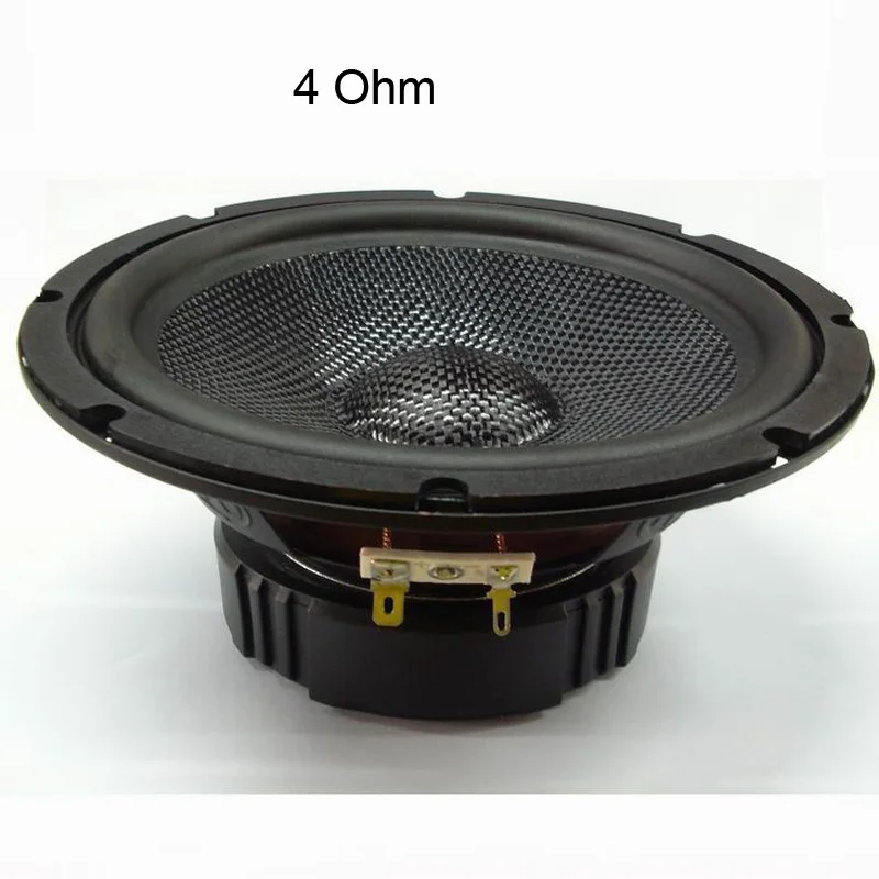 1 шт. Sounderlink 6,5 дюймов HiFi полный спектр динамик твитер блок наборы волокно каптон конус - Цвет: 4OHM