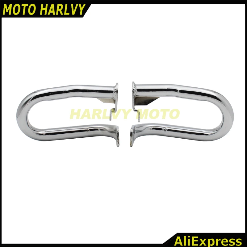 Front & Rear Iron Engine Case Guards Bars For Honda GOLDWING GL1800 2001-2014 | Автомобили и мотоциклы