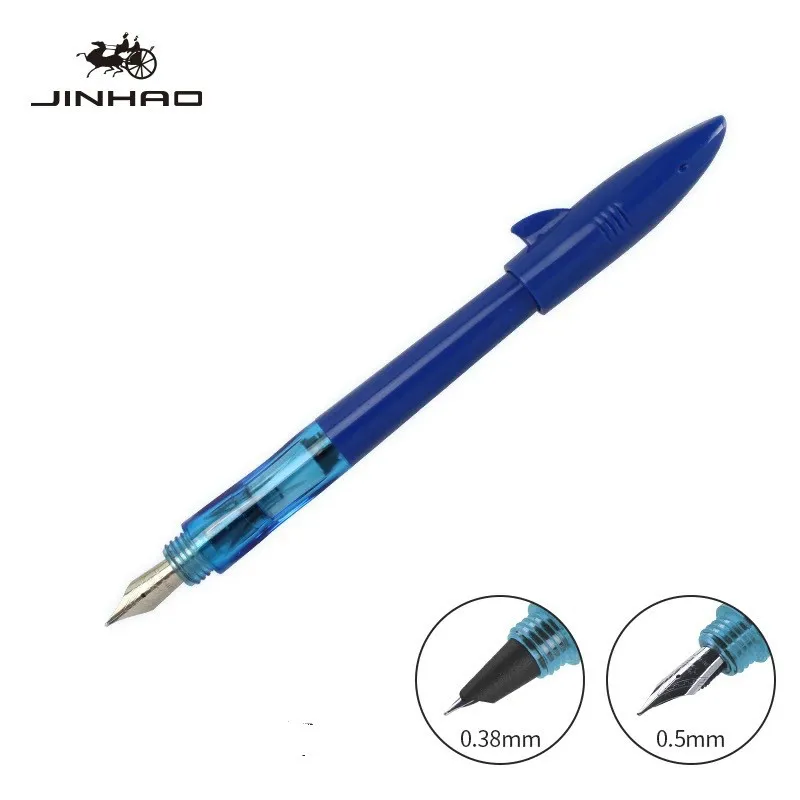 Jinhao Shark авторучка для каллиграфического Pen чернильная ручка Pluma Канцтовары